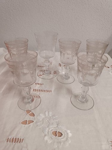 Lot verres anciens - lot,
