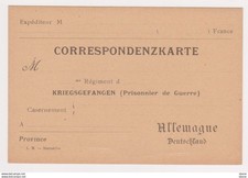 Carte en franchise militaire - Prisonnier de guerre