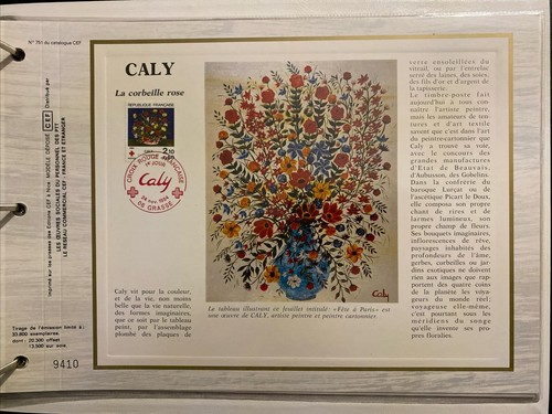 France feuillet cef - france, 751