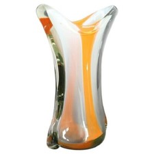 Grand Vase Vintage En Verre