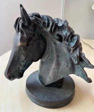statue tete de cheval