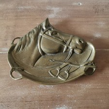 Ancien Vide Poche Cheval En