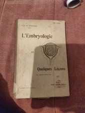 Embryologie Debierre 1902