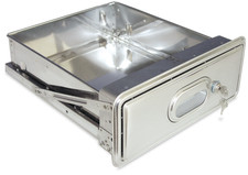 Tiroir inox professionnel avec