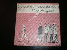 45 TOURS SP  CHAGRIN D AMOUR