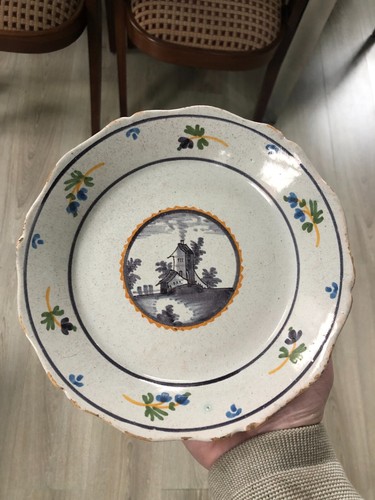 Assiette faïence