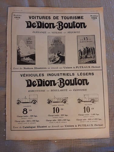 Pub presse ancienne - pub, dedion
