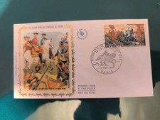 L11-ENVELOPPE PREMIER JOUR   - BATAILLE DE FONTENOY - 1970.