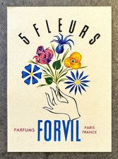 Carte parfumée Forvil