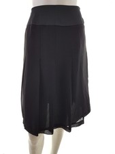 ✨ LAURA CLEMENT Jupe trapèze pour Femmes Noir 36 ✨
