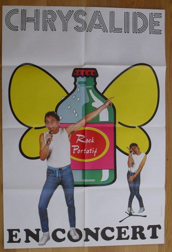 Chrysalide affiche concert - affiche,
