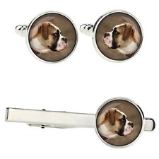 Bouledogue américain ensemble de pinces dans une boîte avec une image Art-Dog