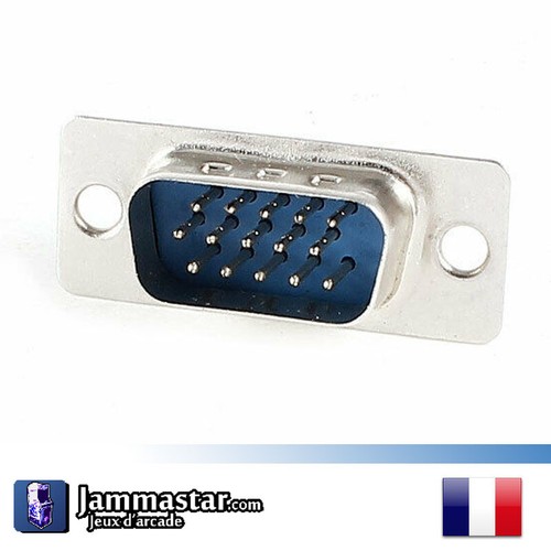 2pcs connecteur db15 - connecteur, sub-d