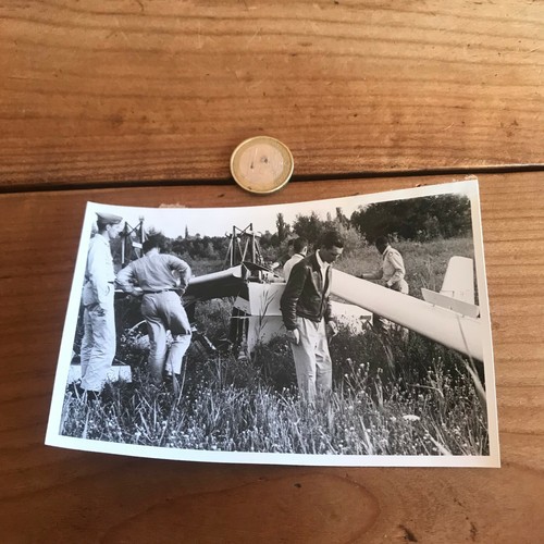 Photo ancienne vol - photo, voile