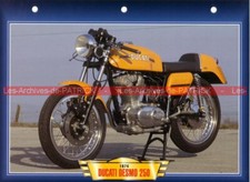 DUCATI 250 Desmo 1974 : Fiche Moto #000293