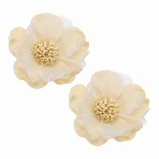 Broche pour fleur en tissu