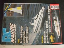 **h Revue RC Marine n°126 Plan encarté Voilier Ellen / Supreme F1 / Portofino II