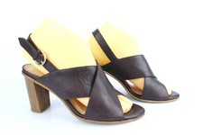 ERAM Sandales à talons Cuir