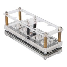 Horloge tube LED décoration