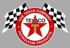 TEXACO Flags Sticker vinyle