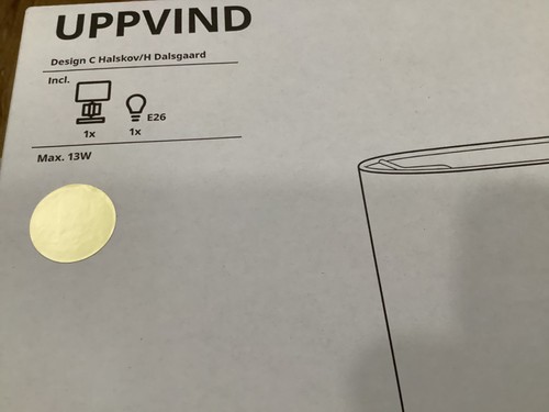 Ikea uppvind table lamp - uppvind, lamp,