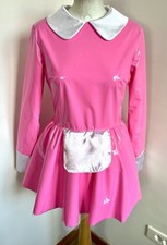 robe T38/40 vinyl rose tablier