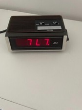 Réveil JAZ  5705 - vintage année 1985 /1988 sur secteur 220 volts