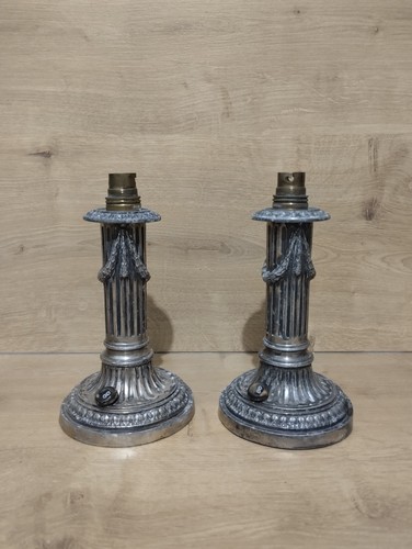 Pied lampe chevet style - pied, de