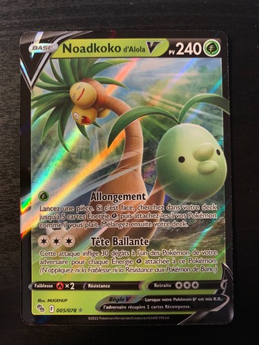 Carte pokémon noadkoko - carte,