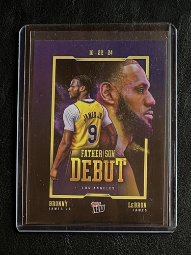 2024 topps now - topps, james
