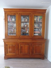 A SAISIR : Bibliothèque en merisier massif (très bon état)