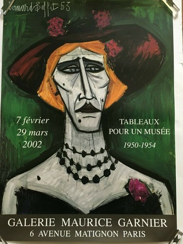Bernard buffet affiche - bernard,