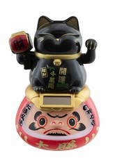Grand Chat Japonais sur Daruma