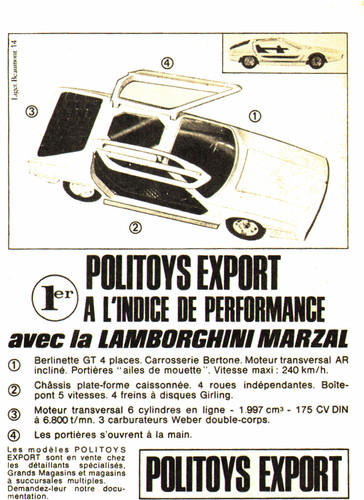 Pub vehicule politoys m - pub, politoys-m