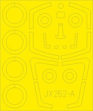 (EDMJX252) - Eduard Mask 1:32 - Mirage 2000 C TFace (Kitty Hawk)