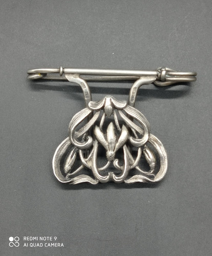 Ancienne broche art nouveau - broche,