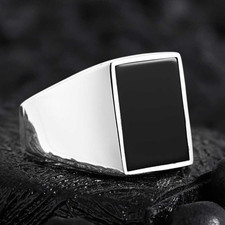 Véritable bague homme
