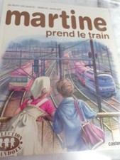 Livre  Martine prend le train