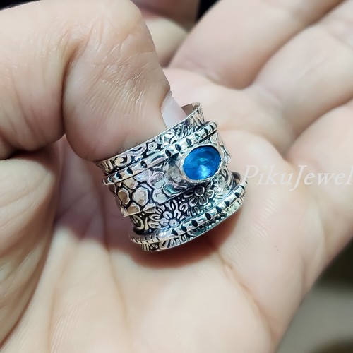 Bague toupie méditation - , en