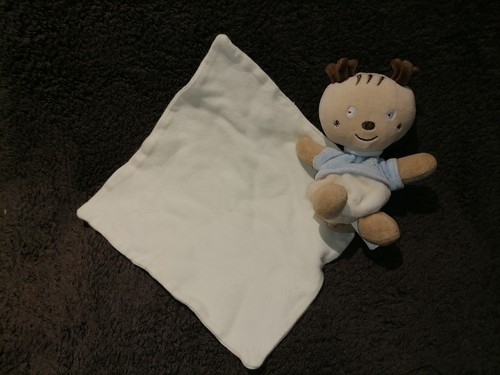 Doudou mouchoir renne cerf - mouchoir,