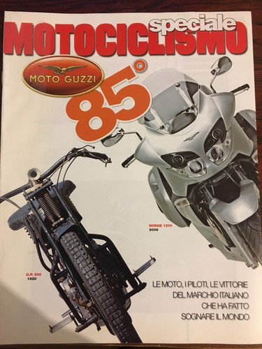 Moto guzzi 85th anniversary - moto,
