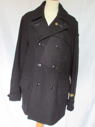 Manteau star laine noire - manteau,