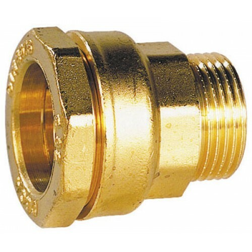 Raccord laiton serrage - laiton,