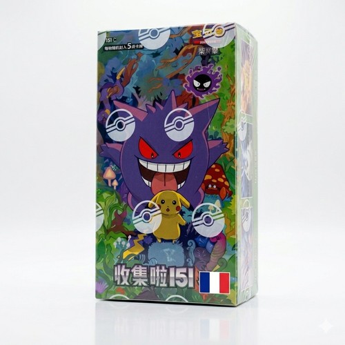 Display pokemon 151 chinois - pokemon,