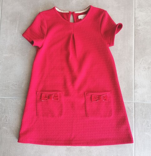 Robe fille rouge - 6/7, ans
