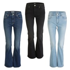 Jeans Femme Pantalon Évasé