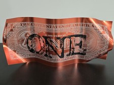 Karl Lagasse (1981) - One DollarRosso ONE Black ( 14 exemplaires)