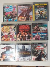 Lot 9 Jeux PS3 Sony Playstation 3 Uncharted 3 Tekken 6 etc...