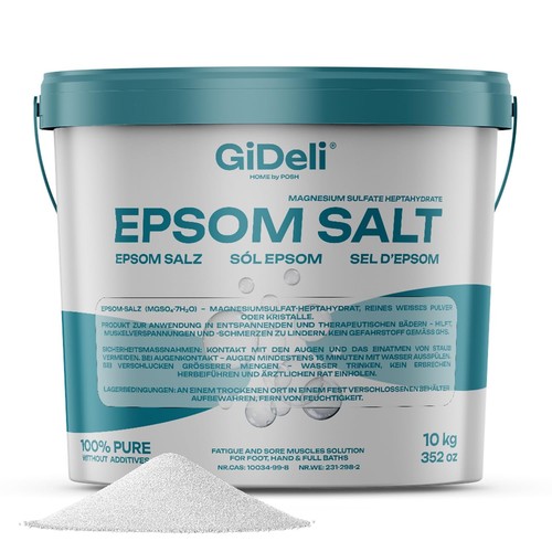 Seau sel gideli epsom 10 - seau,