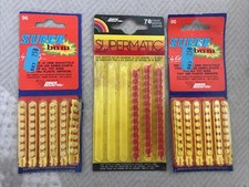 Lot Amorces Munition Supermatic Jouet Pistolet Revolver Anciens Super Bum